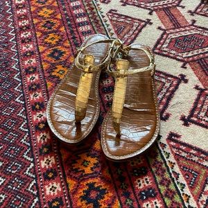 Sam Edelman Gigi Sandals in Gold